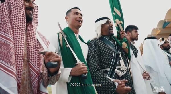 رونالدو در رقص شمشیر (+عکس) رونالدو در رقص شمشیر (+عکس)