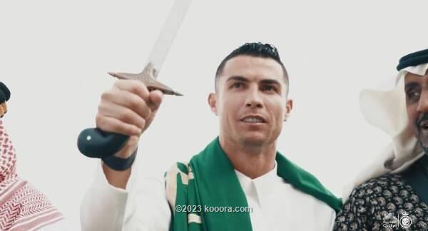 رونالدو در رقص شمشیر (+عکس) رونالدو در رقص شمشیر (+عکس)