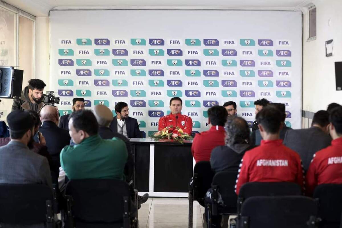 تمدید قرارداد مربی ایرانی در افغانستان