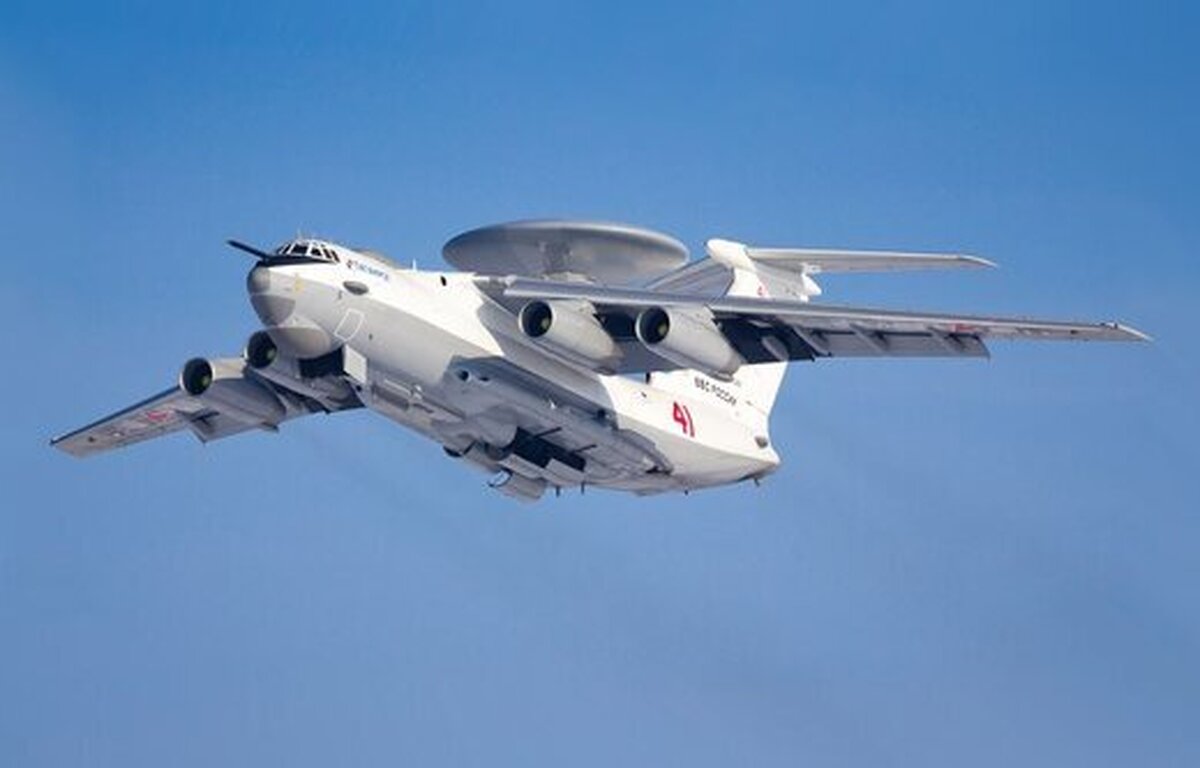 هواپیمای جاسوسی چند صد میلیون دلاری روسیه در بلاروس شکار شد! (+عکس و فیلم)