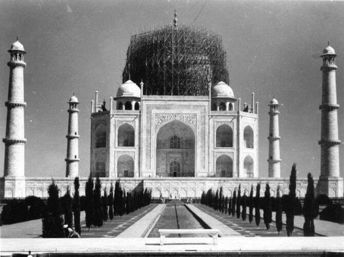 کلک هندی برای تاج محل! (عکس)