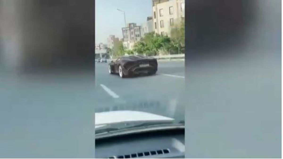 ببینید| خودروی ۱۳۸ میلیاردی در خیابان‌های تهران