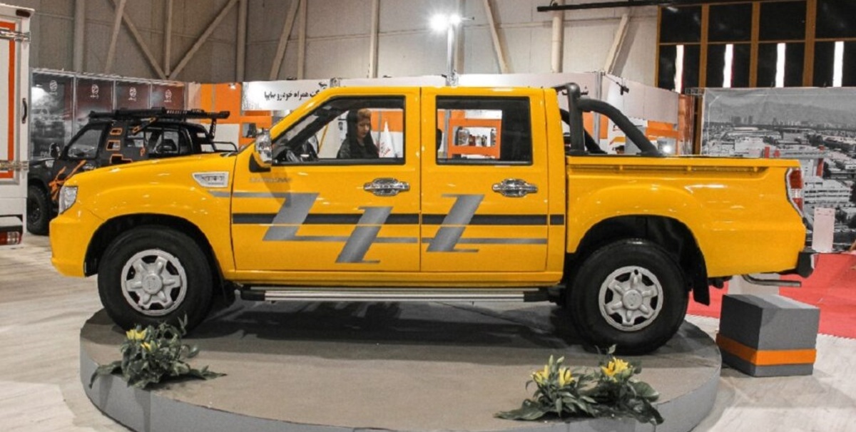 پیکاپ کارون رونمایی شد/ لباس جدید وانت زامیاد! (+عکس)