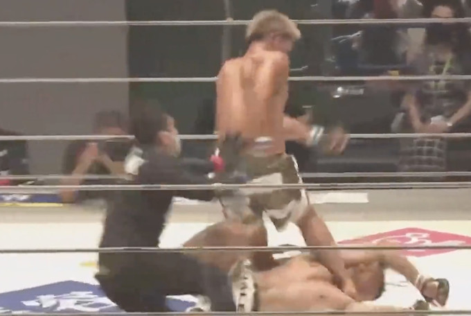 مبارز ژاپنی، خالق غیرورزشی‌ترین حرکت سال