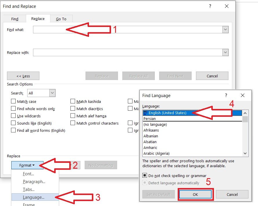 چطور اعداد را در Word فارسی کنیم؟ فارسی کردن اعداد در اکسل چگونه است؟
