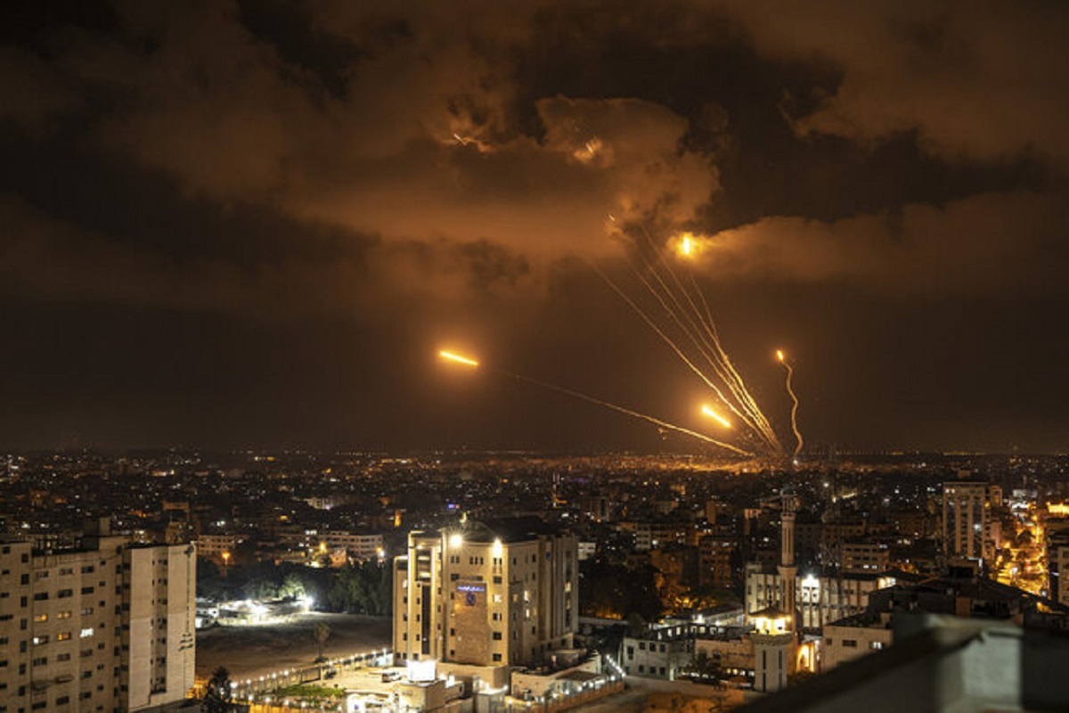 شلیک ۵۸۰ راکت از سوی غزه به اسرائیل