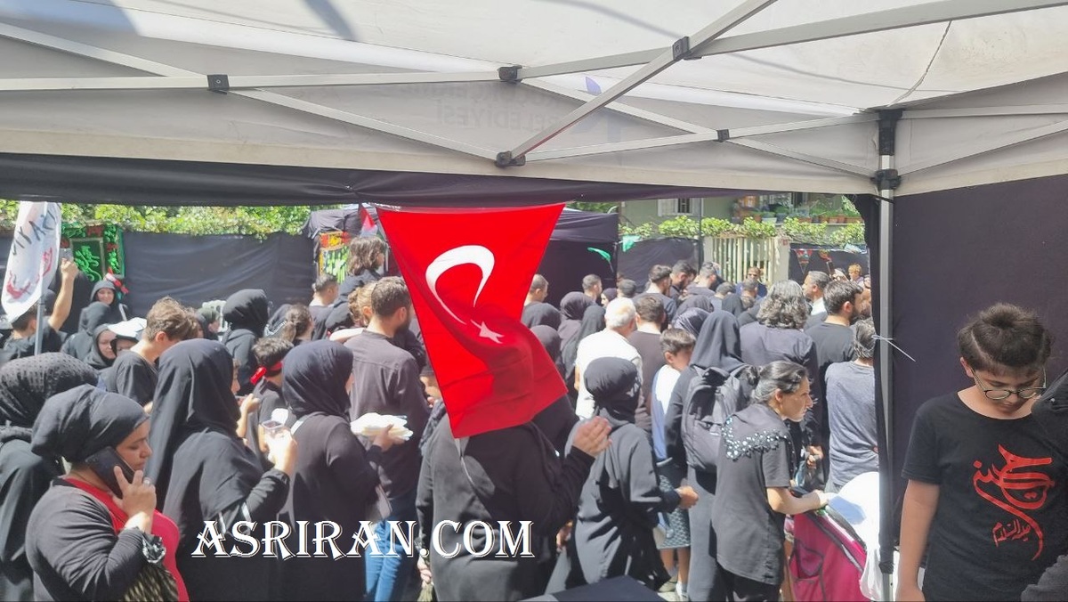 مراسم عاشورای حسینی در استانبول ترکیه (عکس)