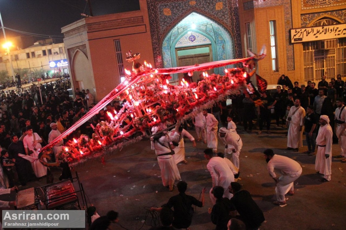مراسم عزاداری و تعزیه خوانی در خرمشهر (عکس)