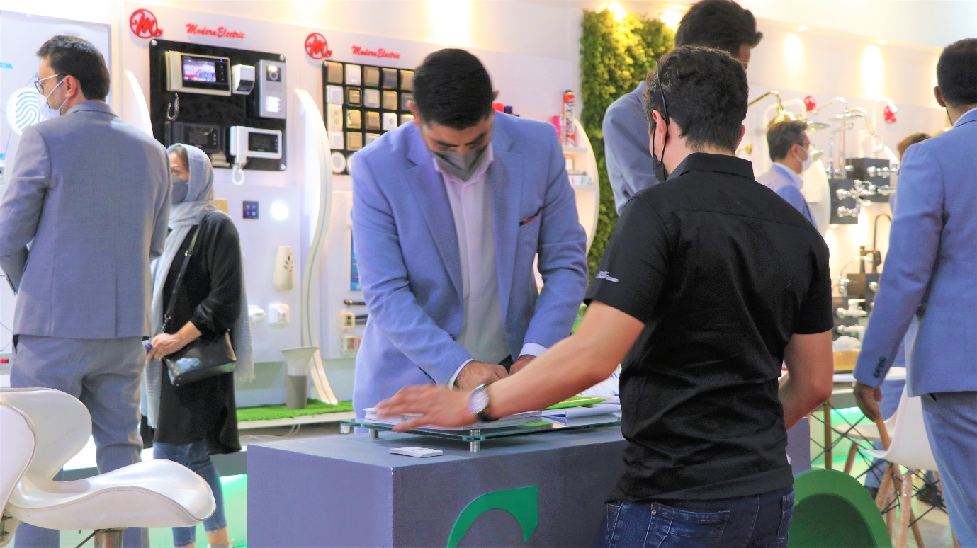 حضور دکتر تامین در بیست و دومین نمایشگاه بین‌المللی صنعت ساختمان