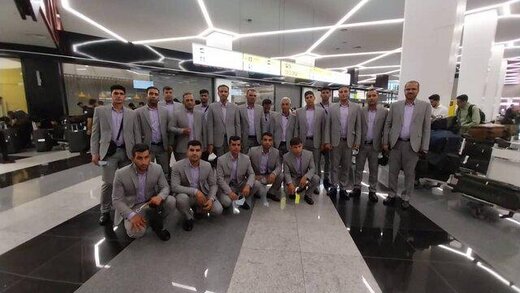 تیم نفربر سپاه وارد چین شد (+ عکس)