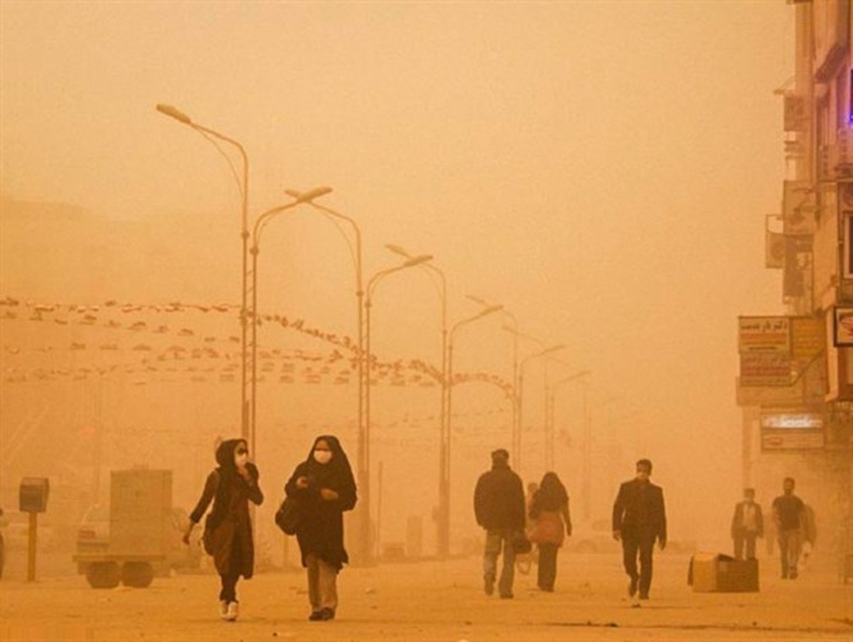 ۱۳ شهر خوزستان درگیر گرد و غبار