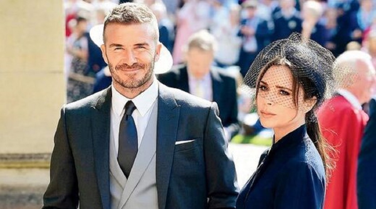 شوخی خطرناک دیوید بکهام با همسرش! (+عکس)