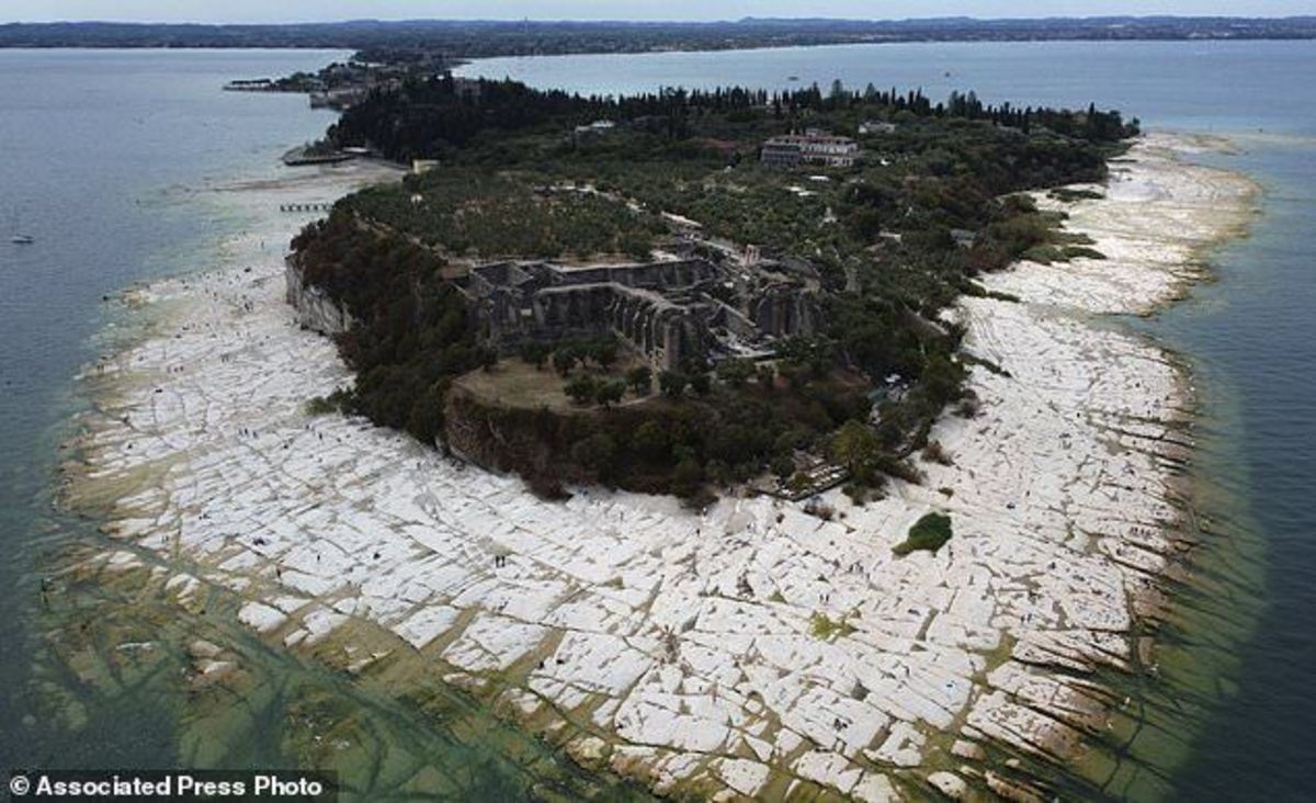 خشکسالی بی سابقه در بزرگ ترین دریاچه و رودخانه ایتالیا