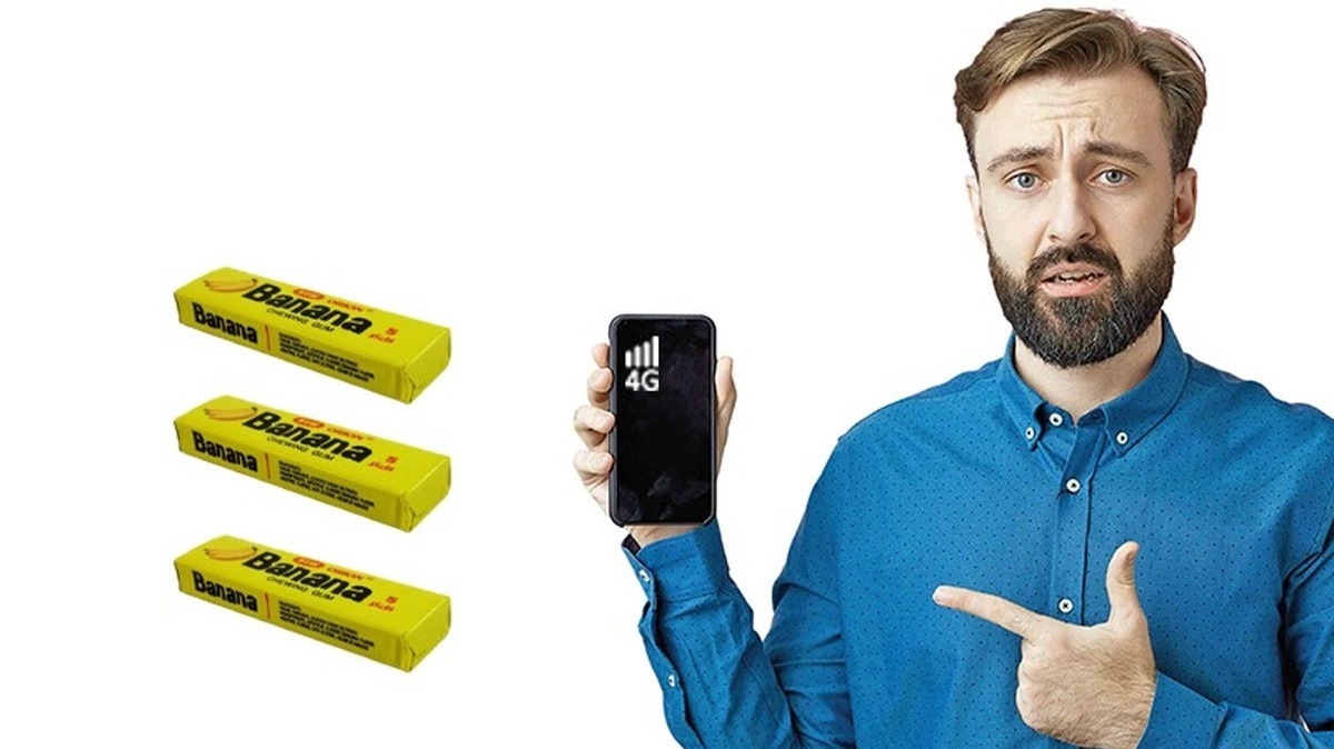 اینترنت نامحدود ماهانه یک اپراتور به قیمت 3 بسته آدامس موزی