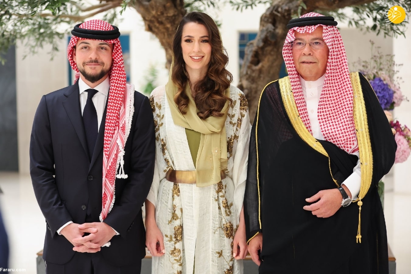 جشن نامزدی ولیعهد اردن با دختر عربستانی (عکس)