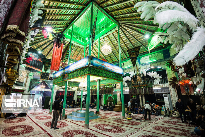 حسینیه‌ها و تکیه‌های تاریخی تهران/ شوفرها و سوپورها تکیه عزاداری دارند + عکس