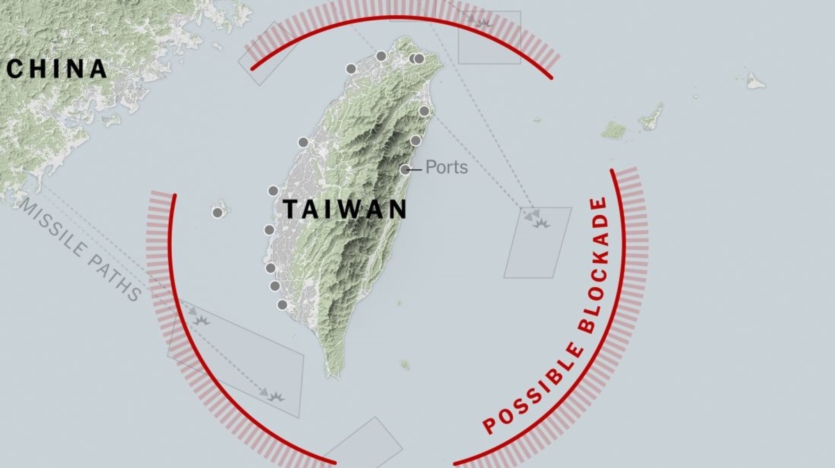 آیا چین می‌تواند تایوان را خفه کند؟