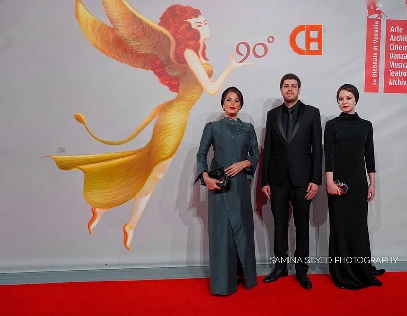 استایل طناز طباطبایی در ونیز استایل طناز طباطبایی در ونیز