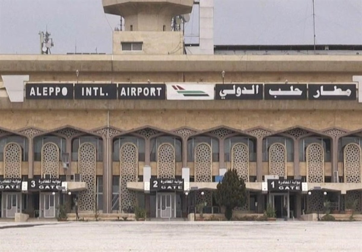 تعطیلی فرودگاه حلب سوریه در پی حمله اسرائیل
