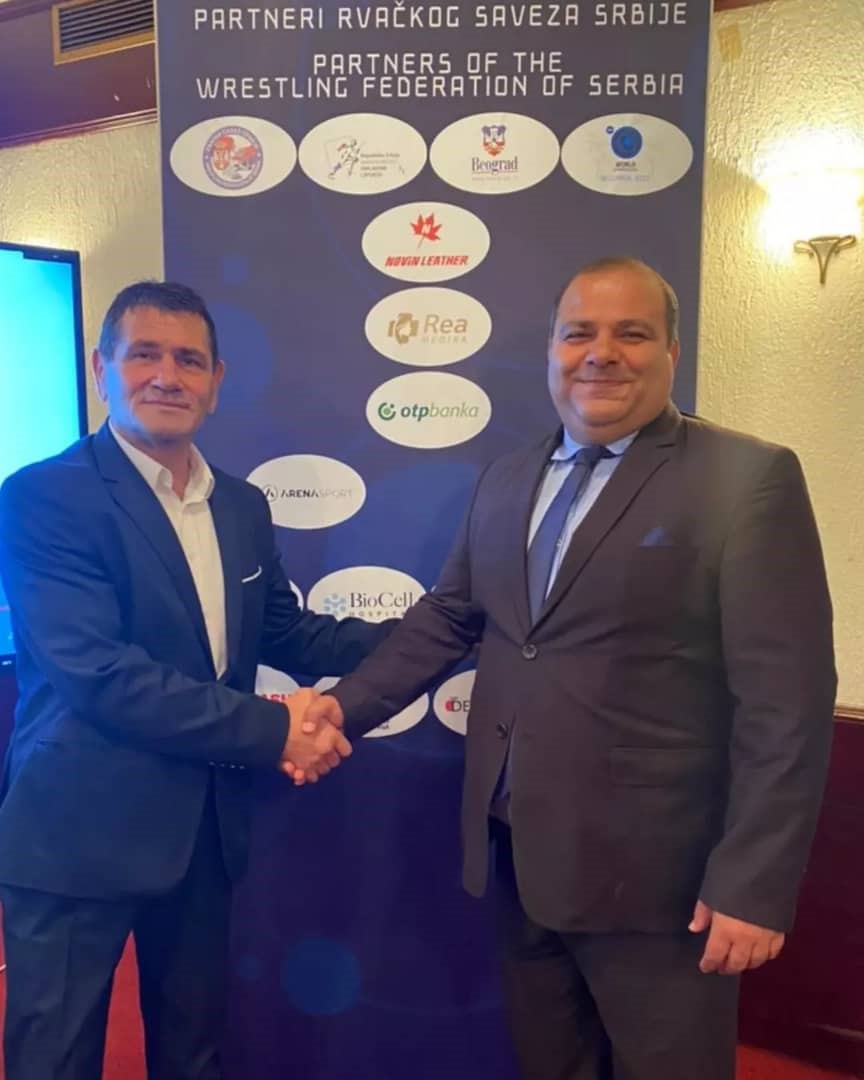 نوین چرم اسپانسر اصلی مسابقات کشتی قهرمانی جهان شد