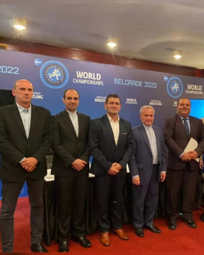 نوین چرم اسپانسر اصلی مسابقات کشتی قهرمانی جهان شد