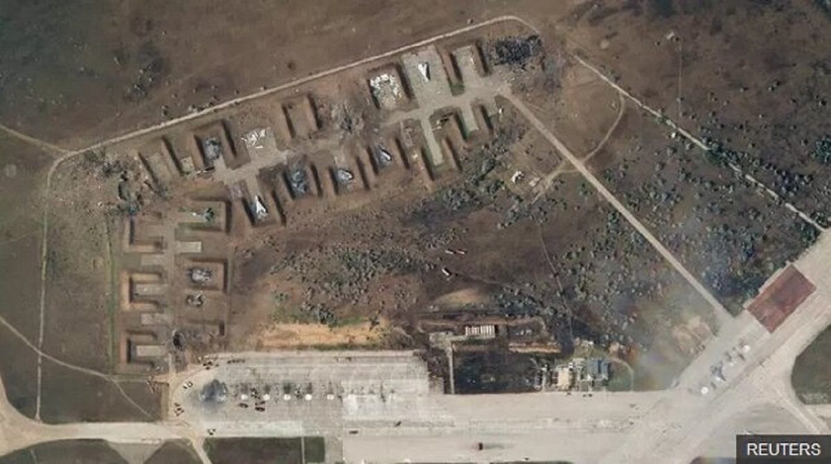 اوکراین مسئولیت حمله ماه گذشته به چند پایگاه هوایی را در کریمه بر عهده گرفت