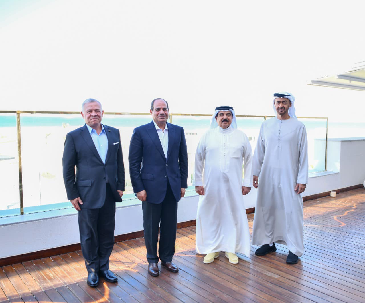 نشست سران 5 کشور عربی در مصر (+عکس) نشست سران 5 کشور عربی در مصر (+عکس)