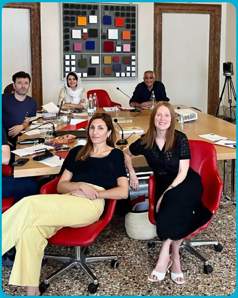 لیلا حاتمی در اتاق داوری قدیمیترین جشنواره جهان لیلا حاتمی در اتاق داوری قدیمیترین جشنواره جهان