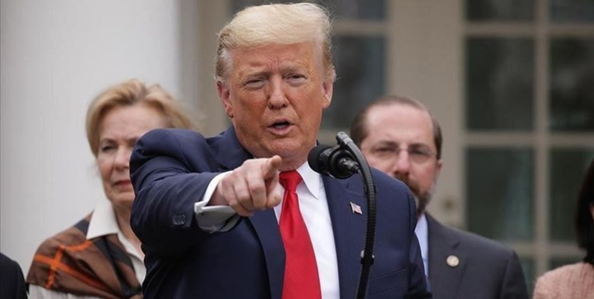 ترامپ هشدار داد: من متهم شوم آمریکا از هم می‌پاشد