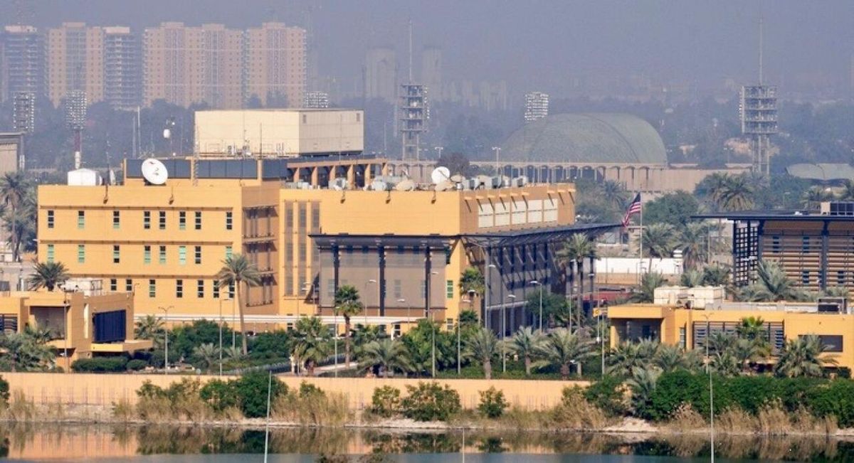 صدای آژیر خطر در سفارت آمریکا در بغداد