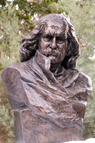 رونمایی از سردیس مهدی اخوان ثالث در مشهد