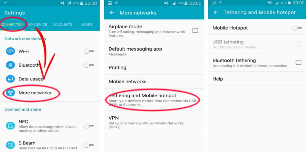 چگونه اینترنت گوشی را به کامپیوتر وصل کنیم؟ چگونه اینترنت گوشی را به کامپیوتر وصل کنیم؟