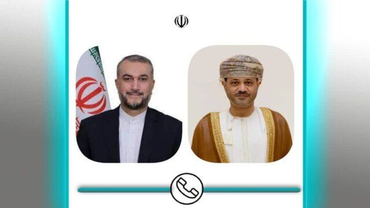 گفت‌وگوی تلفنی وزرای خارجه ایران و عمان درباره رفع تحریم ها