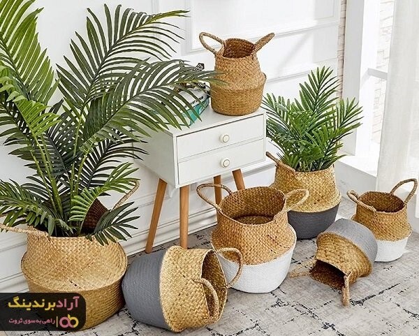 فروش سبد حصیری به عنوان یکی از مشاغل خانگی پر درآمد