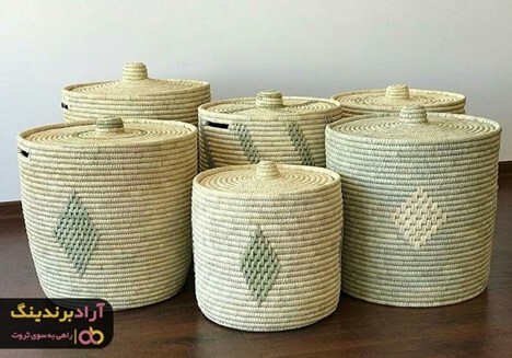 فروش سبد حصیری به عنوان یکی از مشاغل خانگی پر درآمد