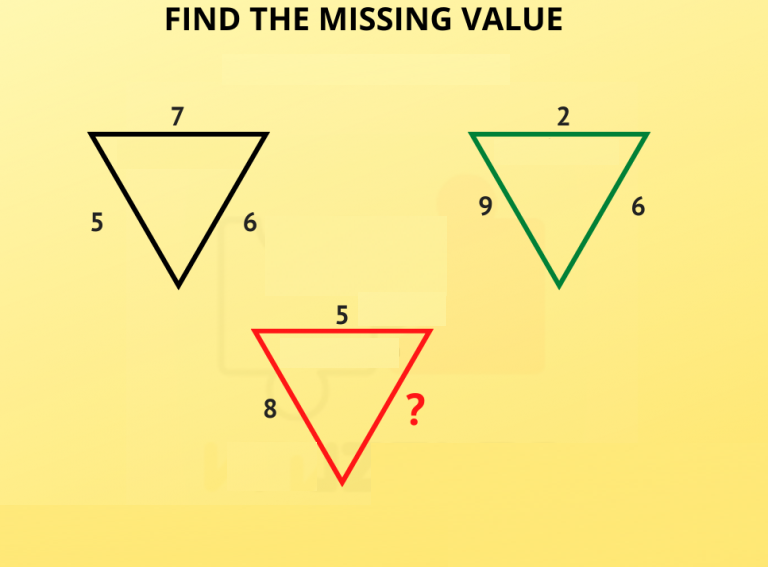 استدلال منطقی در پس این معمای ریاضی مثلثی را پیدا کنید