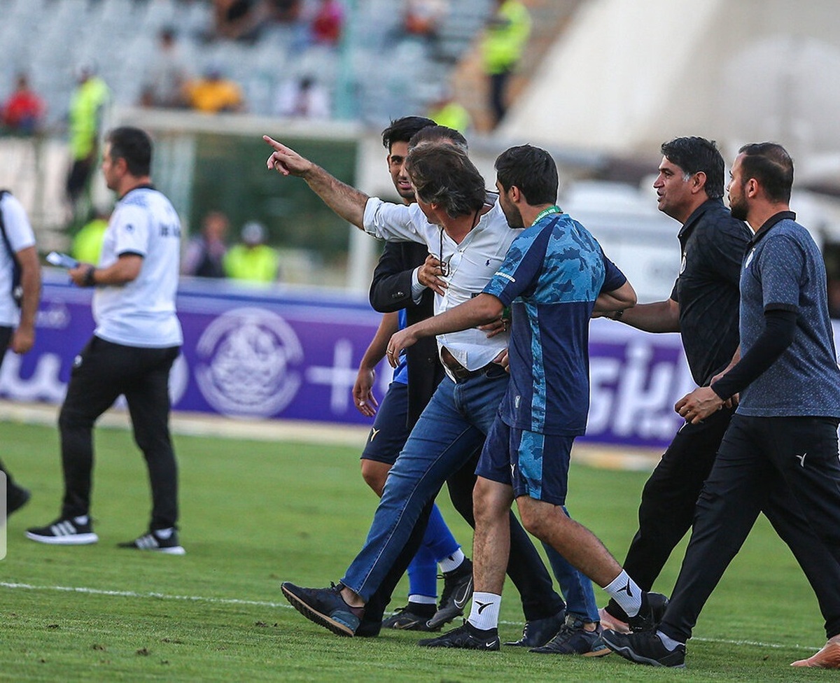 سرمربی استقلال نقره داغ شد/ دو جلسه محرومیت و ۴۰۰ میلیون تومان جریمه