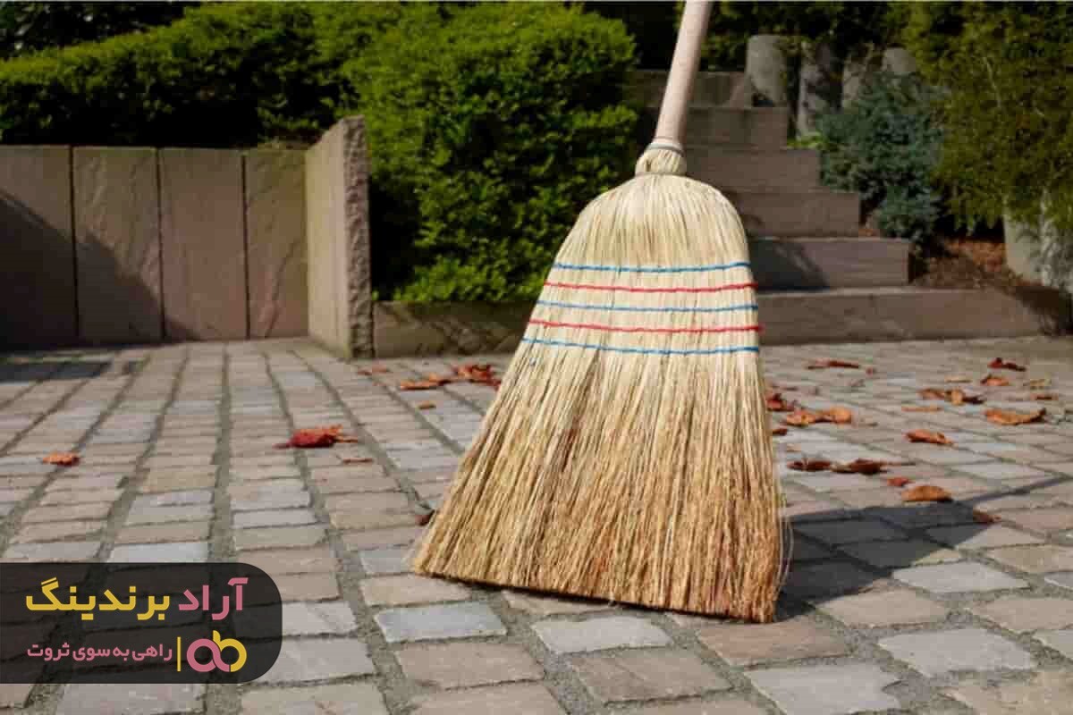 کاربرد جارو دستی دسته دار و طرح های آن کاربرد جارو دستی دسته دار و طرح های آن