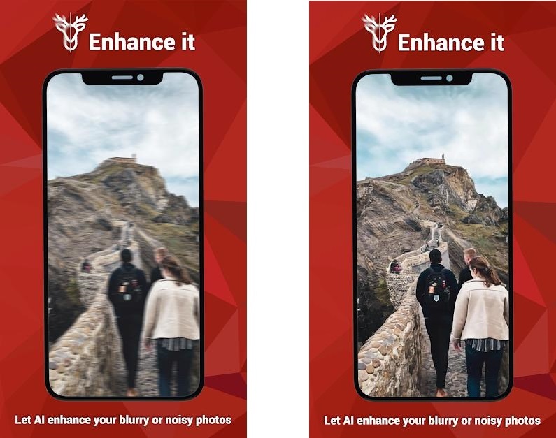 دانلود نرم افزار بالا بردن کیفیت و وضوح تصاویر در موبایل - Enhance it