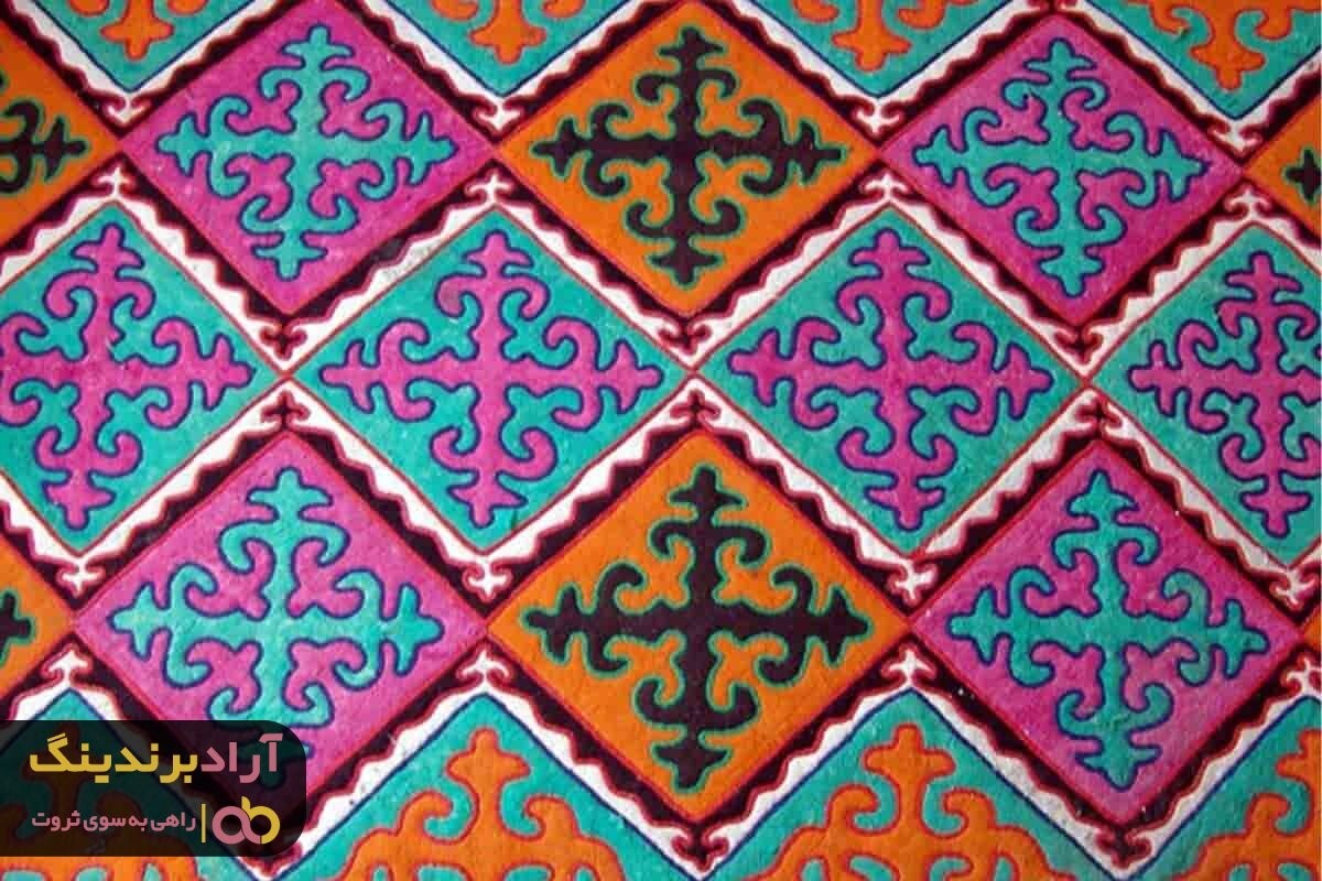 کناره نمدی اصفهان نماد فرهنگ و هنر ایرانی