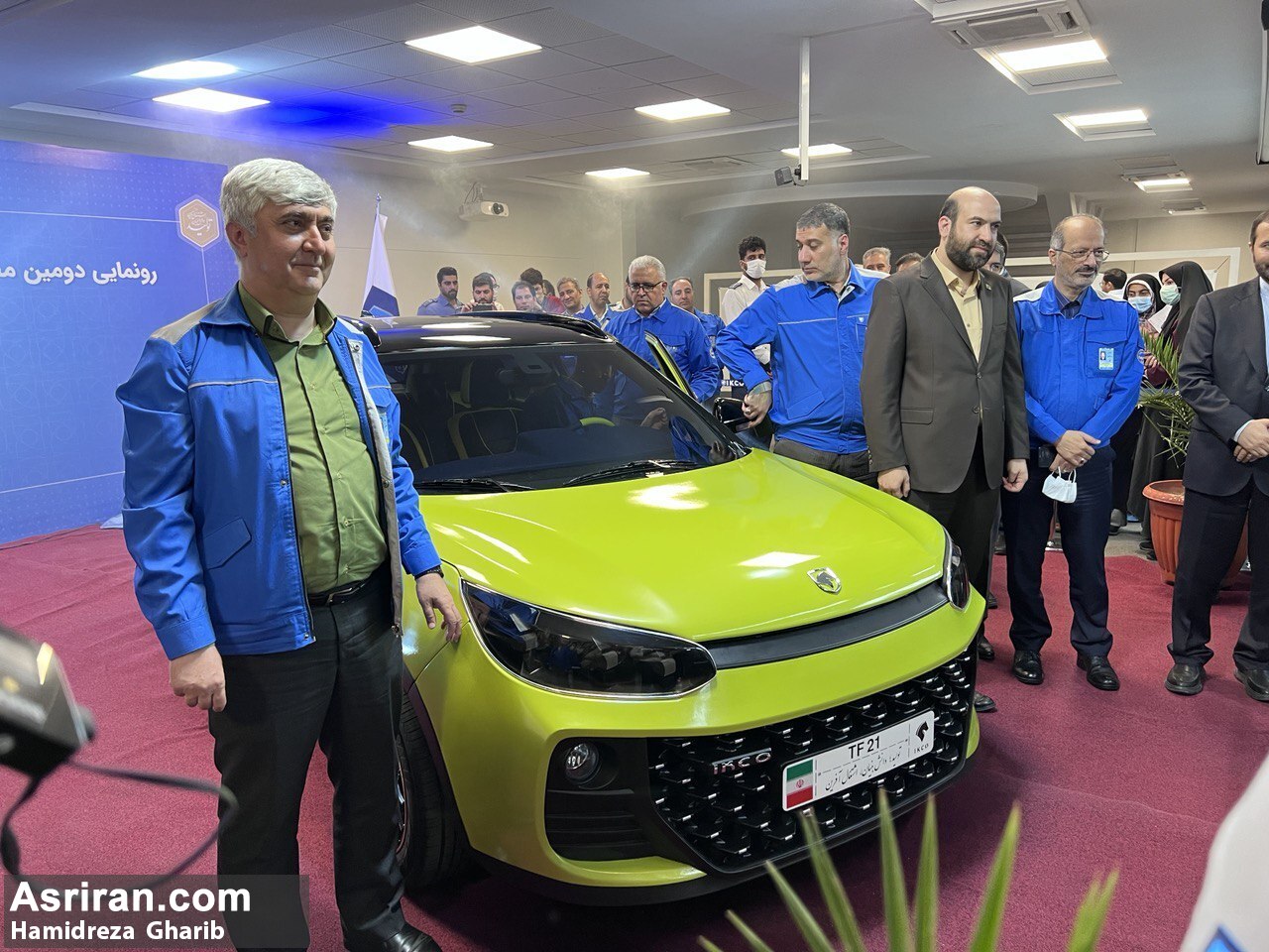 رونمایی ایران خودرو از خودروی جدید TF21 / جایگزین پژو 206 رسما معرفی شد (+ عکس، فیلم و مشخصات فنی)