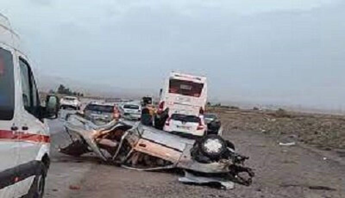 سیستان و بلوچستان / 4 کشته در تصادف خودرو حامل اتباع بیگانه غیرمجاز