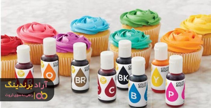 از رنگ خوراکی قهوه ای در چه مشاغلی استفاده می شود؟