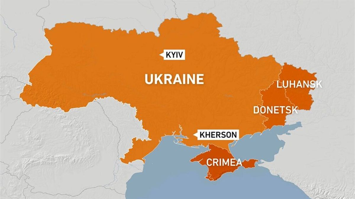اوکراین/ هتل خبرنگاران در خرسون هدف قرار گرفت