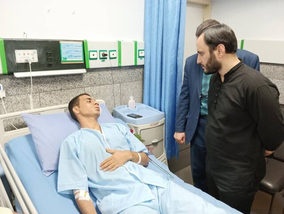 عیادت سخنگوی دولت از مجروحان حوادث اخیر