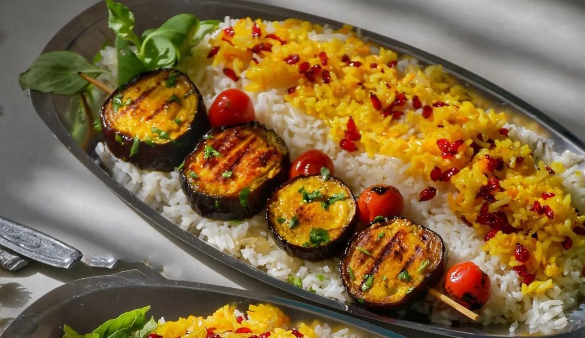 طرز تهیه رول بادمجان با مرغ