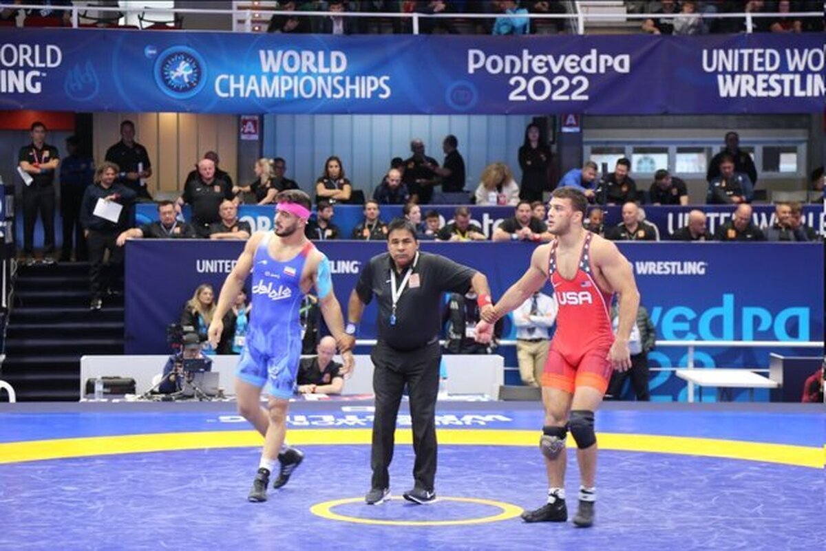 کشتی آزاد/ امیرحسین  فیروزپور با شکست آمریکا قهرمان جهان شد