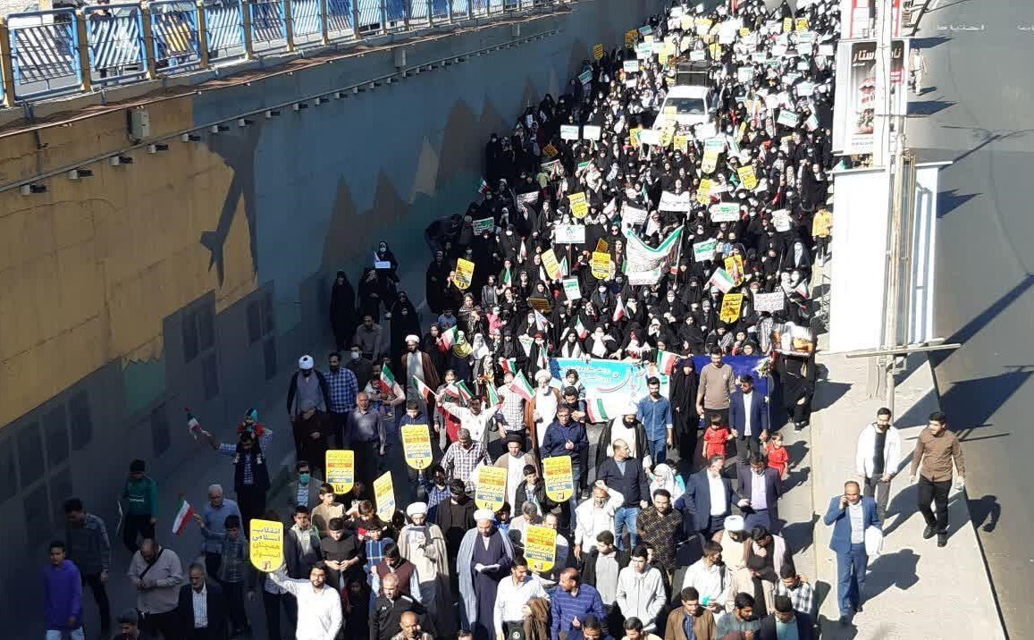 بازتاب راهپیمایی 13 آبان در رسانه‌های غربی