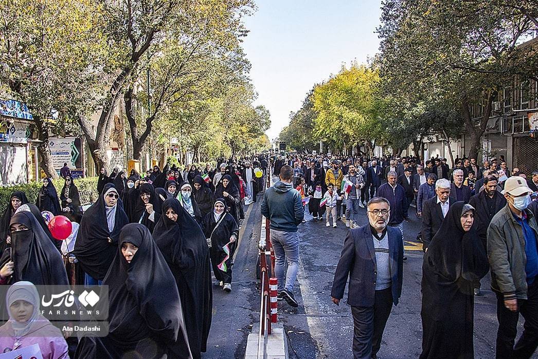 بازتاب راهپیمایی 13 آبان در رسانه‌های غربی