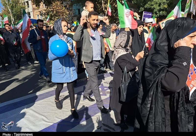 بازتاب راهپیمایی 13 آبان در رسانه‌های غربی